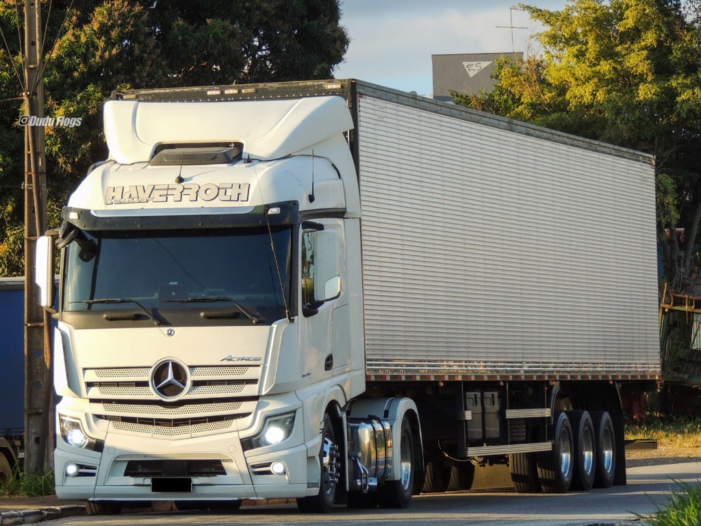 Mercedes Actros Haverroth - Tecnologia